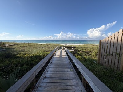 Boardwalk to the beach